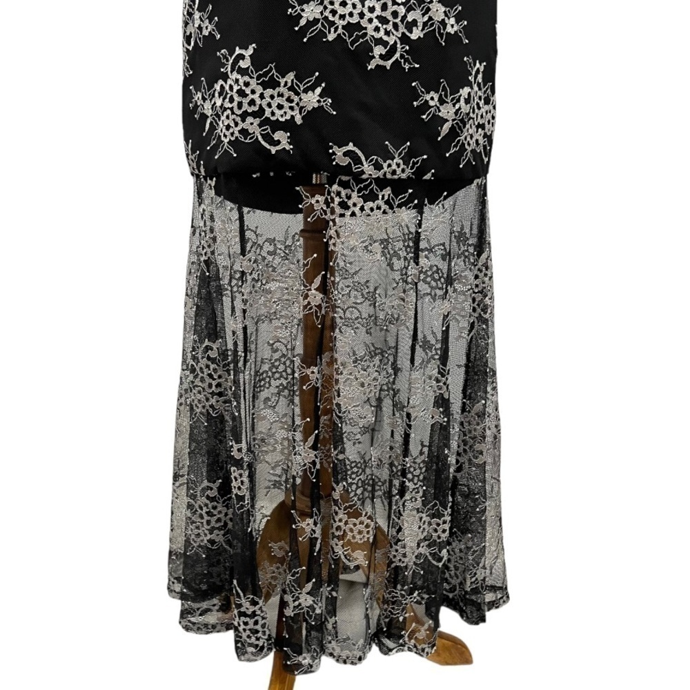 Lovers + Friends Revolve Mystic Black Lace Cocktail Party Special Occasion Dress - Picture 10 of 16